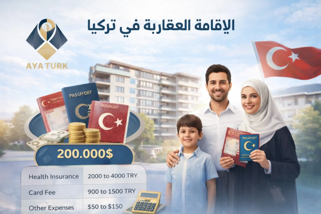 الإقامة العقارية في تركيا مع آية تورك