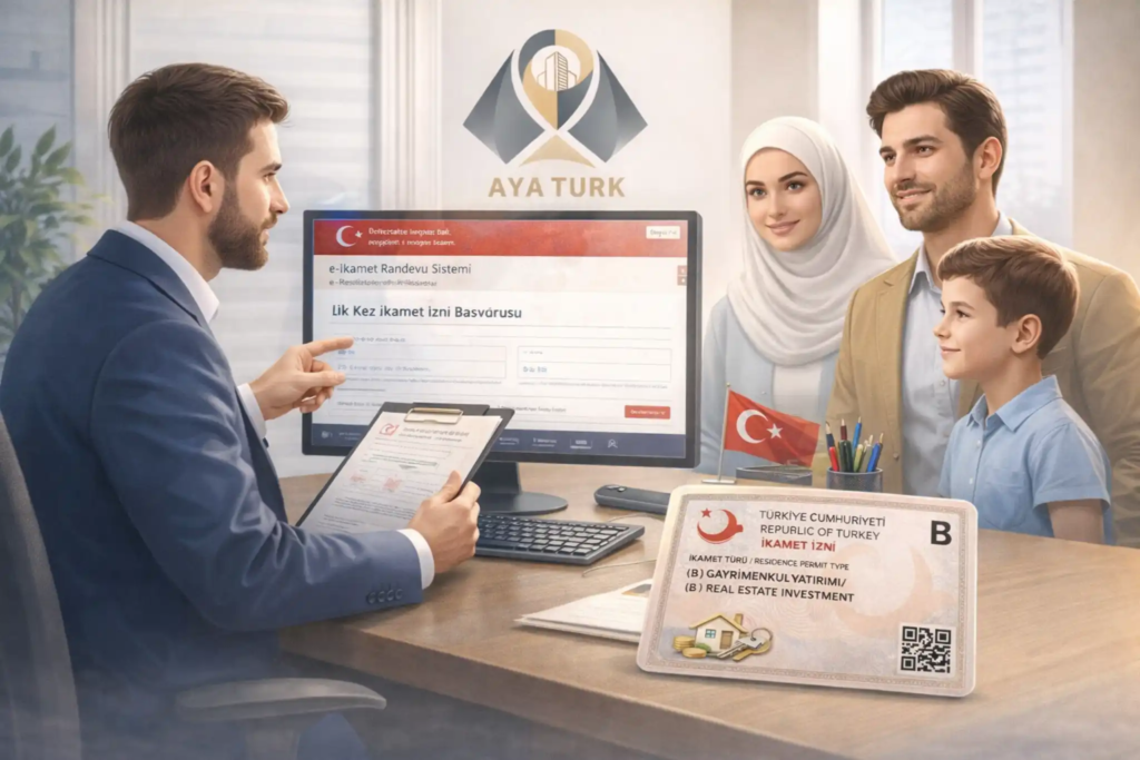 خطوات الحصول على الإقامة العقارية في تركيا