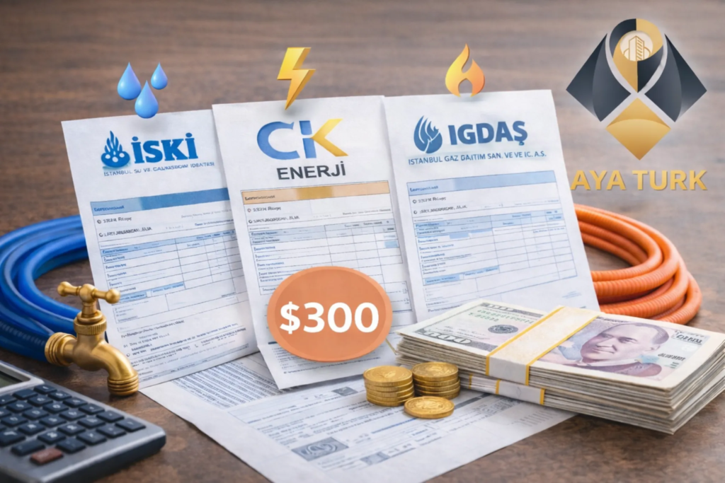 ضرائب العقارات في تركيا بعد الشراء