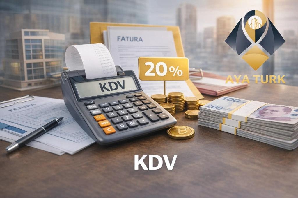 ضريبة KDV للعقارات في تركيا
