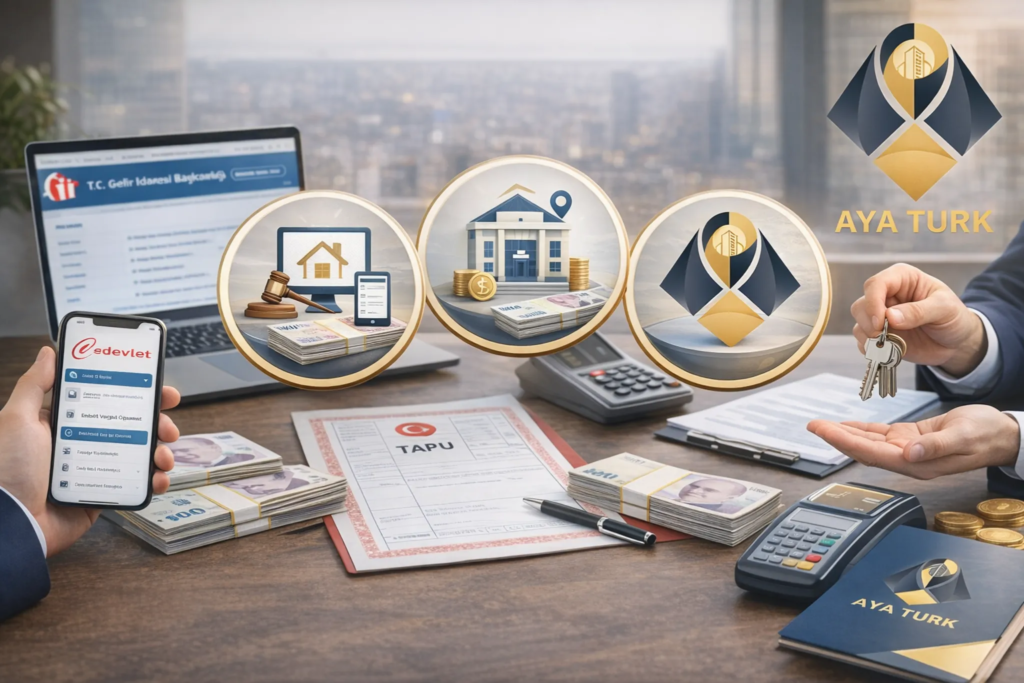 كيفية دفع الضريبة في تركيا