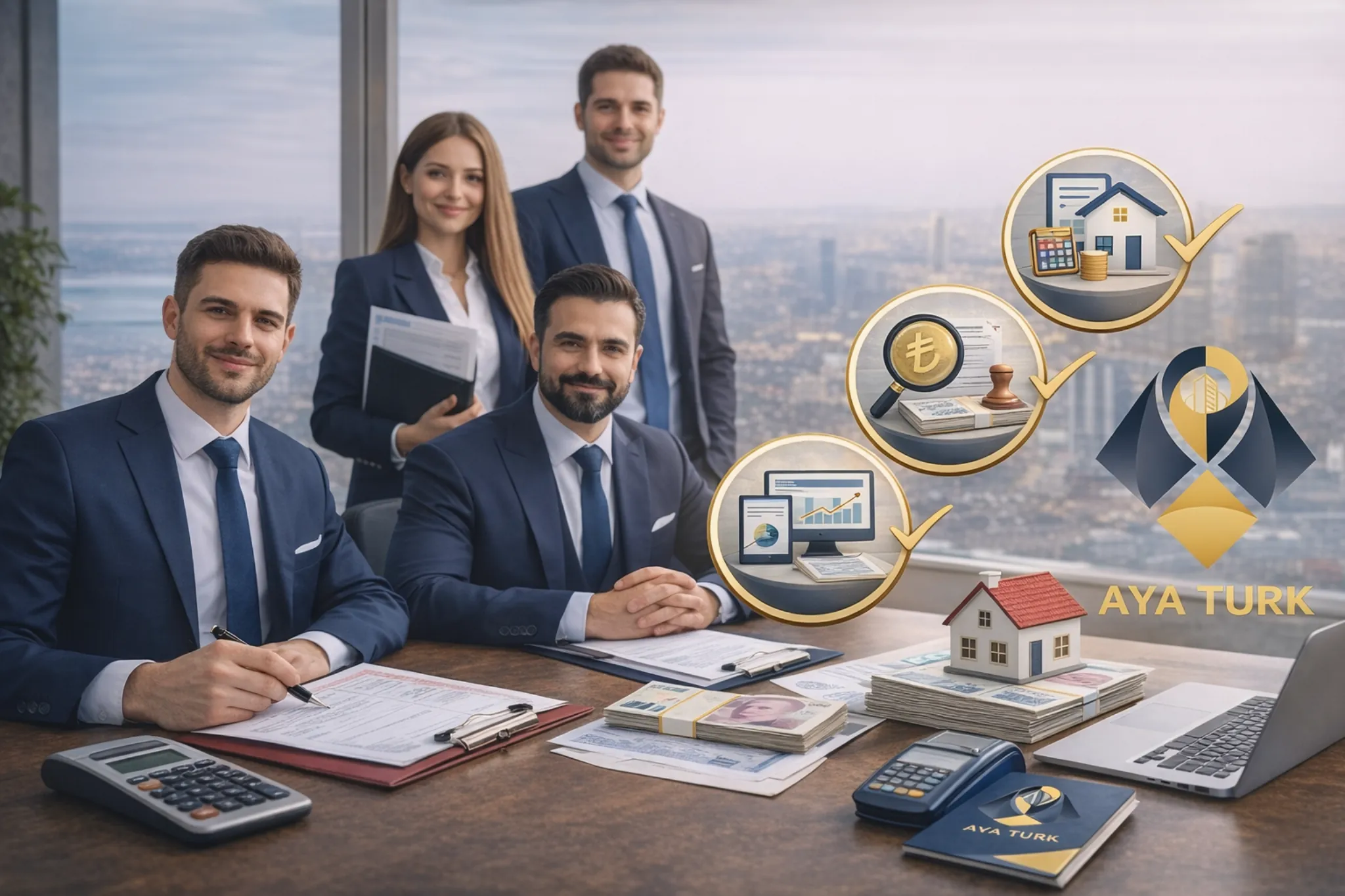 ضرائب العقارات في تركيا: السنوية والربح عند البيع 2026