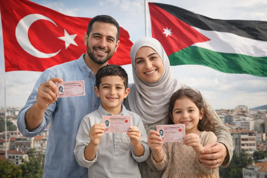 الإقامة الدائمة في تركيا للأردنيين