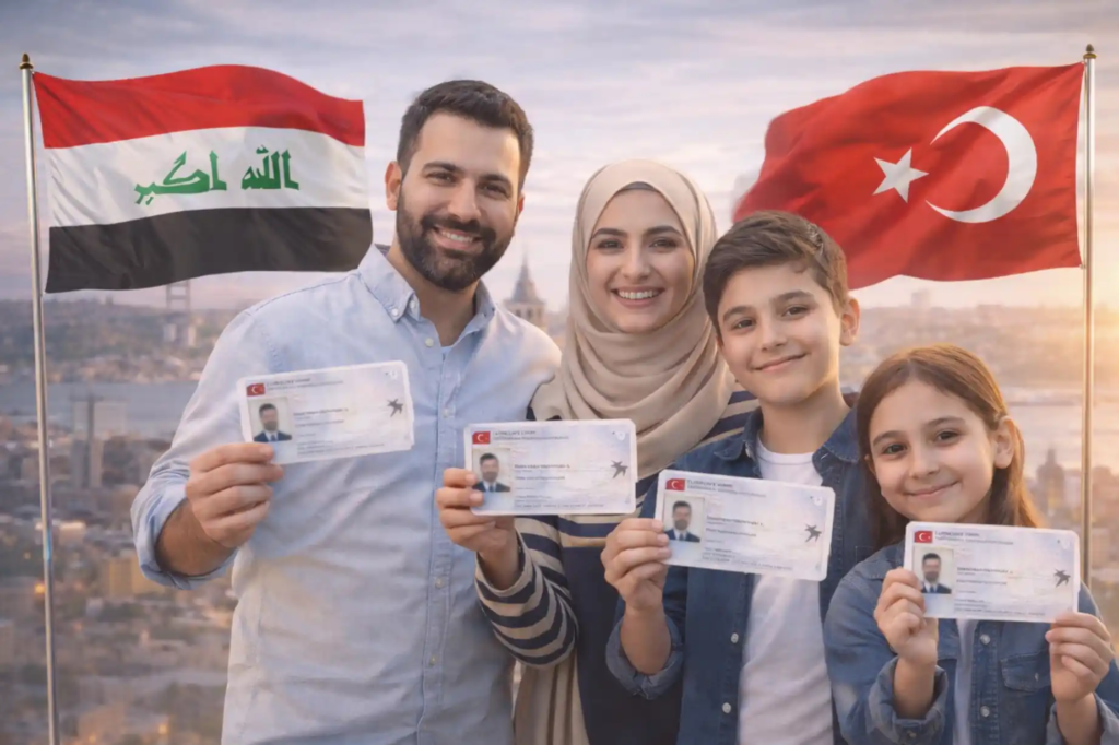 الإقامة الدائمة في تركيا للعراقيين 