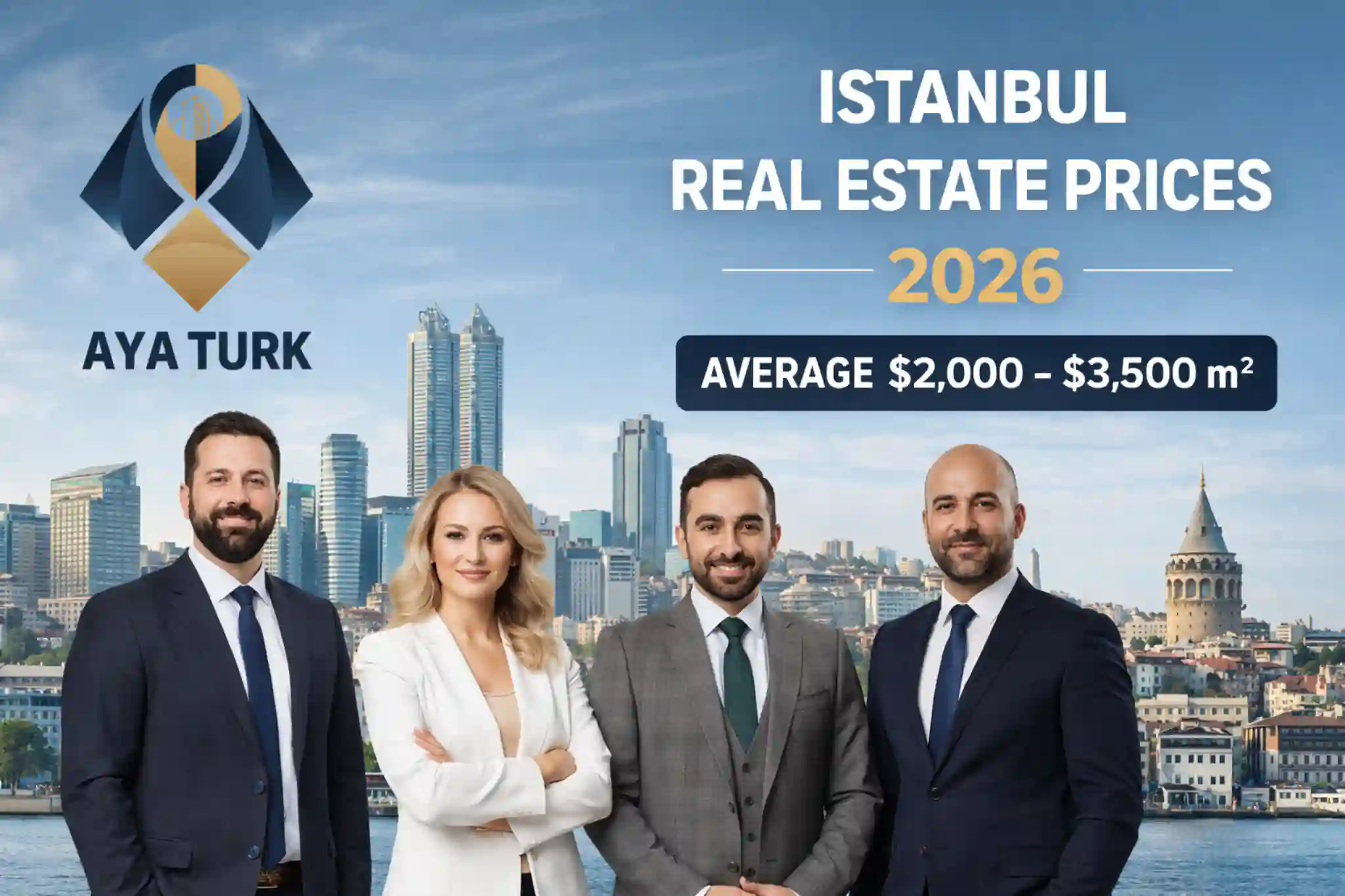 اسعار الشقق في اسطنبول: دولار، ليرة تركية، ريال سعودي 2026