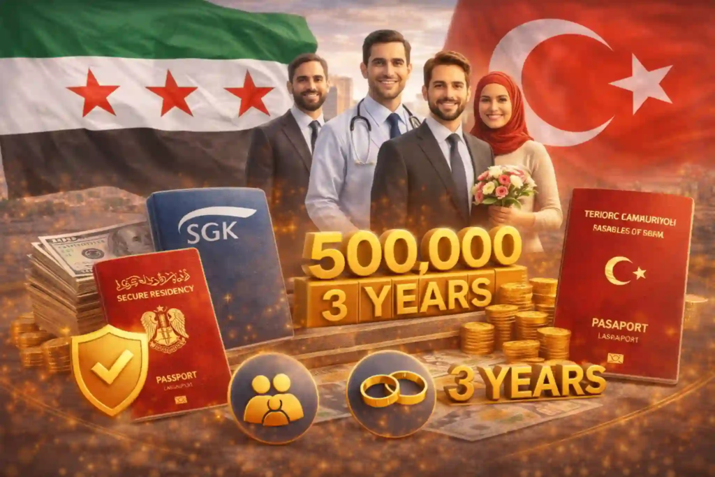 شروط الجنسية التركية للسوريين