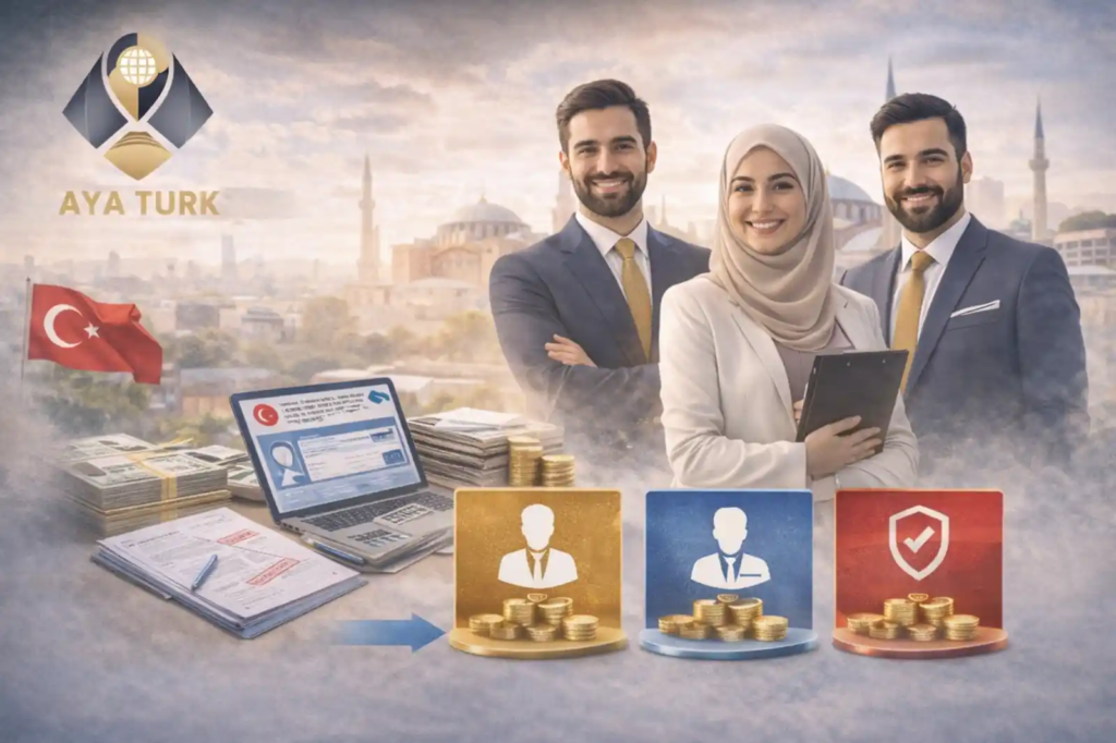 اقامة العمل في تركيا مع آية تورك