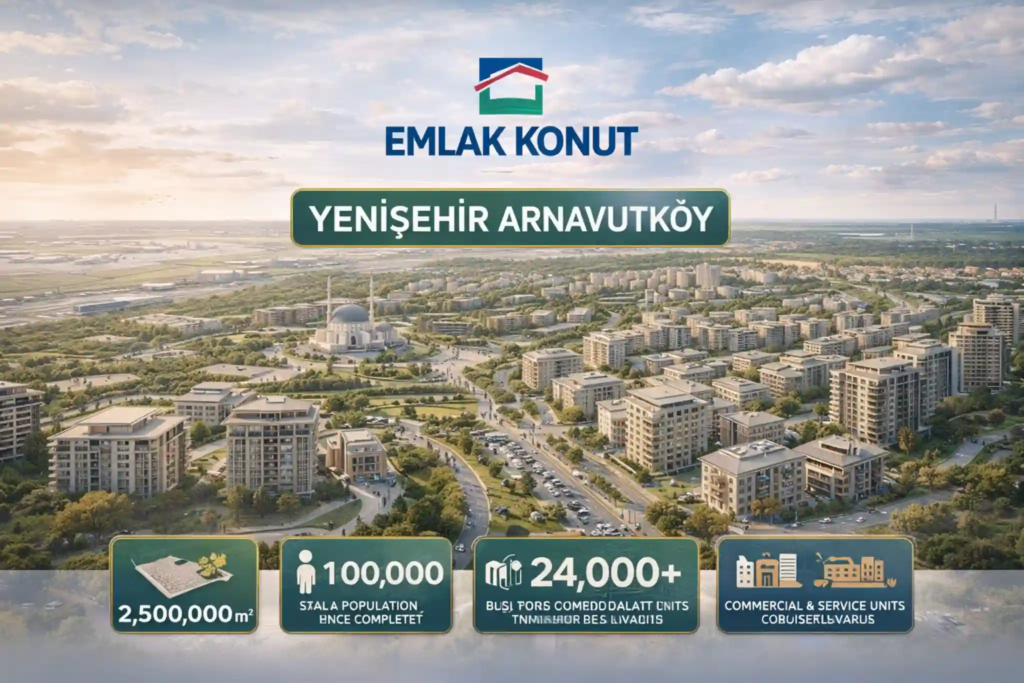 مشروع يني شهير أملاك كونوت YENİŞEHİR ARNAVUTKÖY