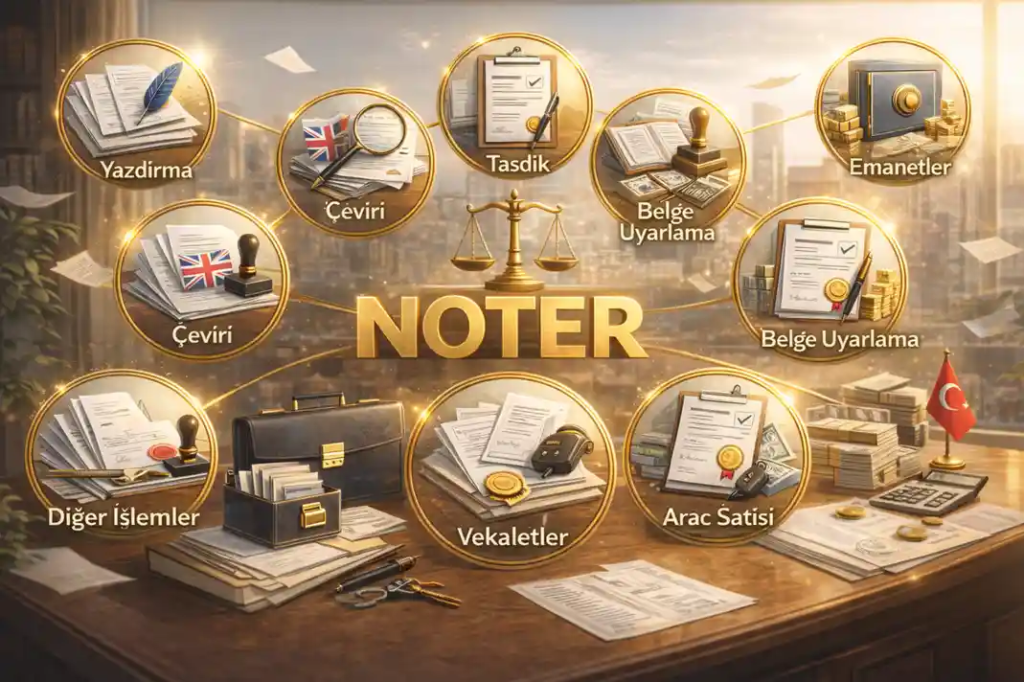 أعمال النوتر في تركيا