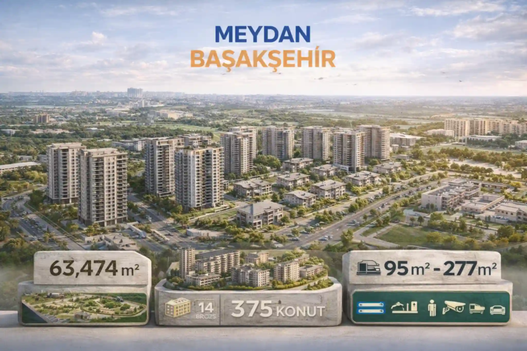 مشروع ميدان باشاك شهير MEYDAN BAŞAKŞEHİR