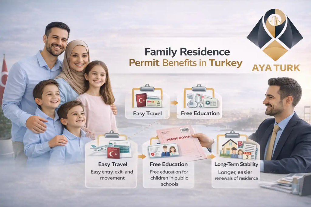 مميزات الإقامة العائلية في تركيا