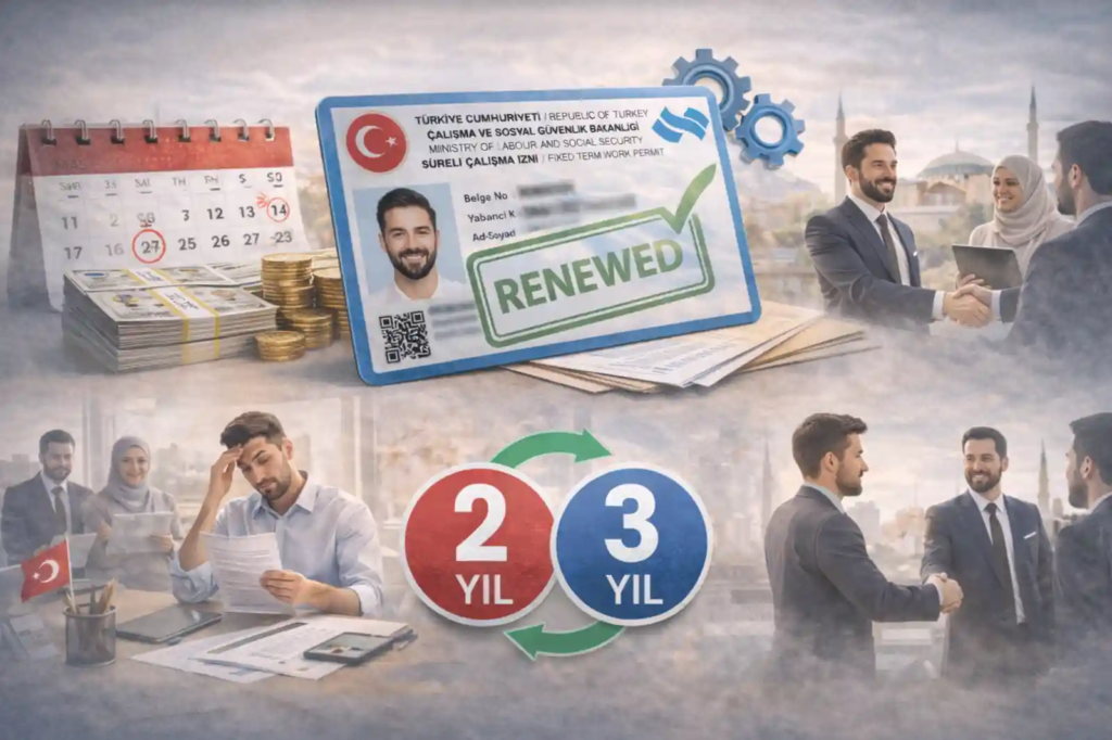 رابط متابعة إذن العمل في تركيا