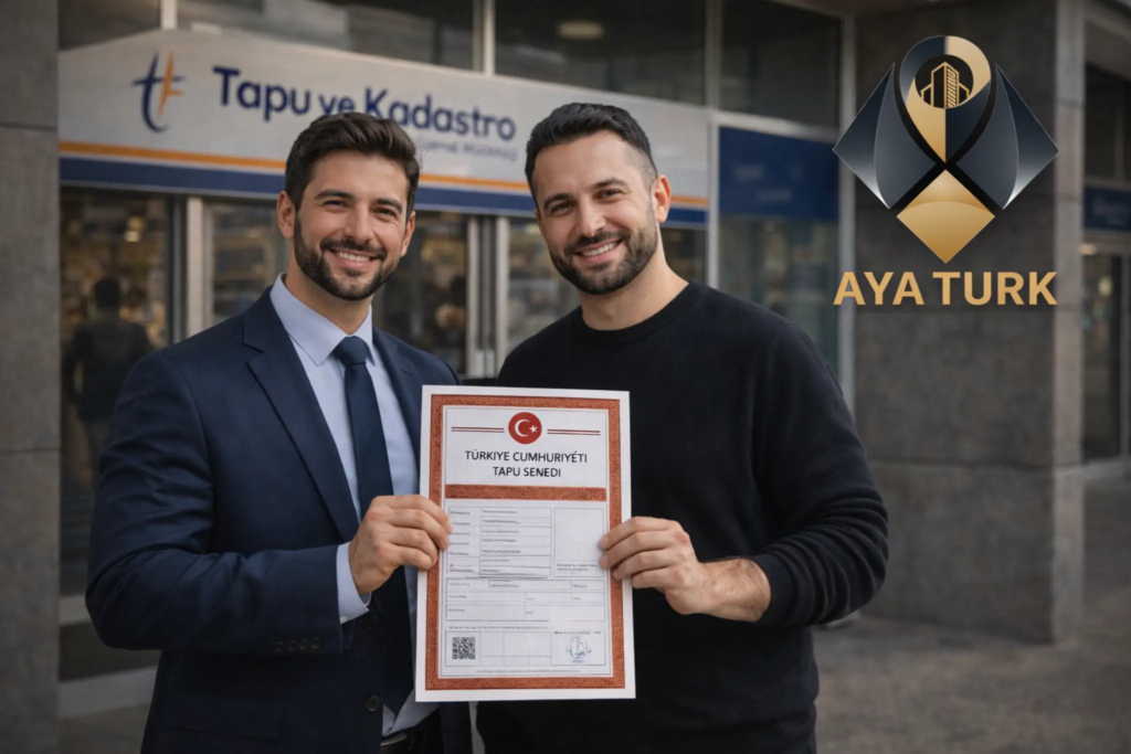 جميع معاملات الطابو مع آية تورك العقارية