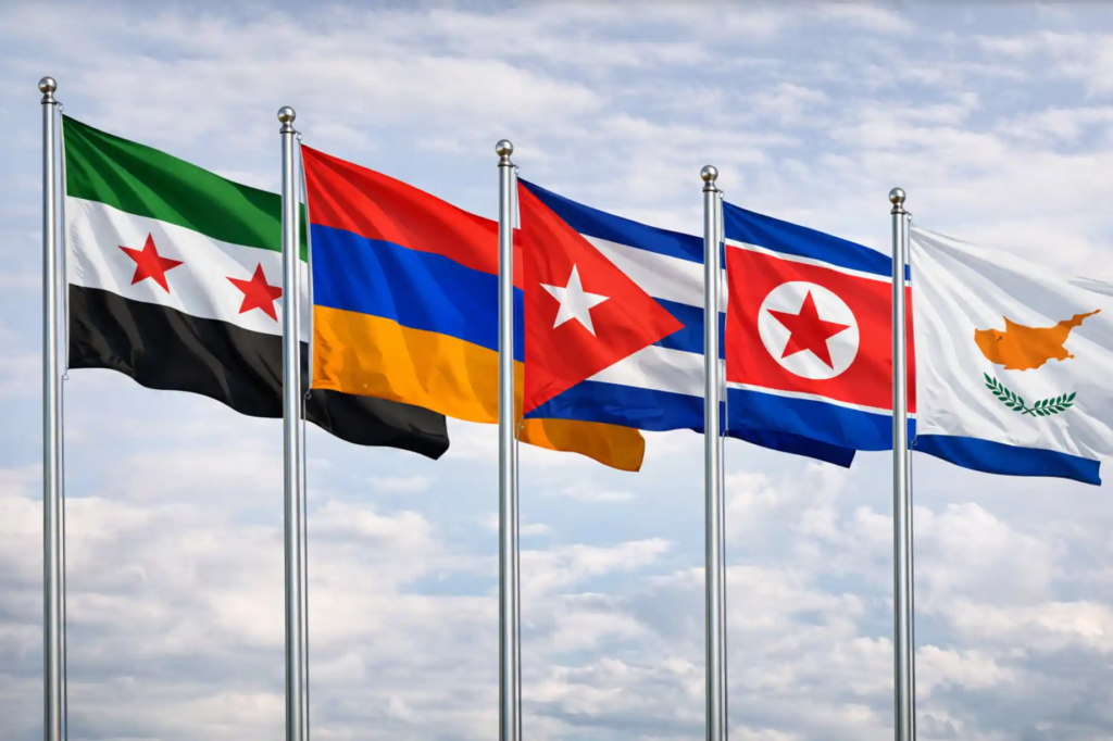 الجنسيات الممنوعة من التملك في تركيا