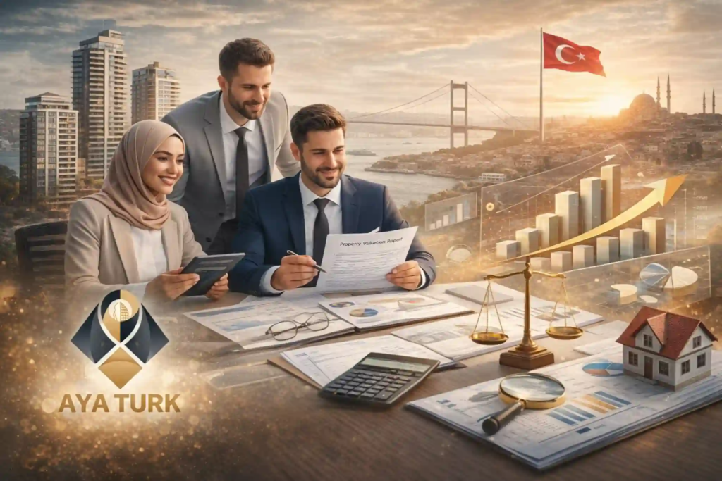 التقييم العقاري في تركيا: دليل شامل مع التكلفة 2026