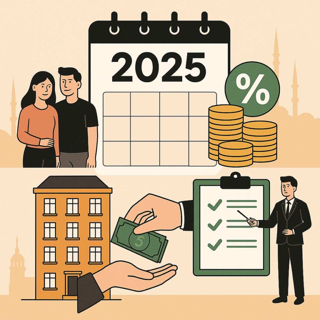 شقق للبيع بالتقسيط في اسطنبول 2025: دليل شامل مع الأسعار