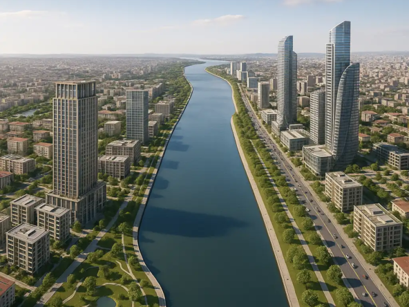 يني شهير 2025: منطقة جديدة في اسطنبول بالقرب من القناة