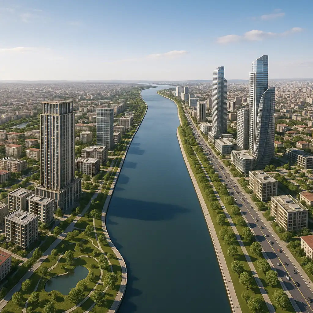 يني شهير 2025: منطقة جديدة في اسطنبول بالقرب من القناة