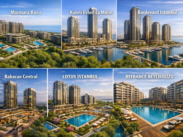 شقق للبيع في بيليك دوزو اسطنبول