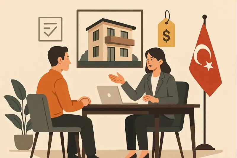 بيع العقارات في تركيا