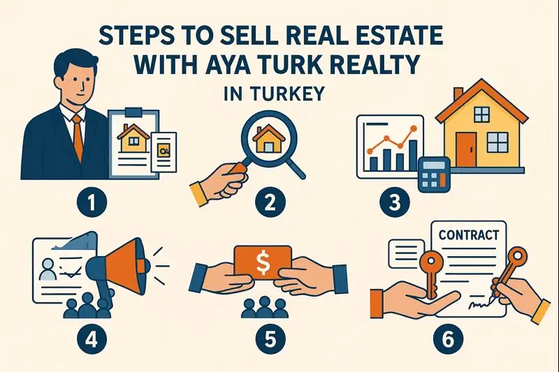 بيع العقار في تركيا