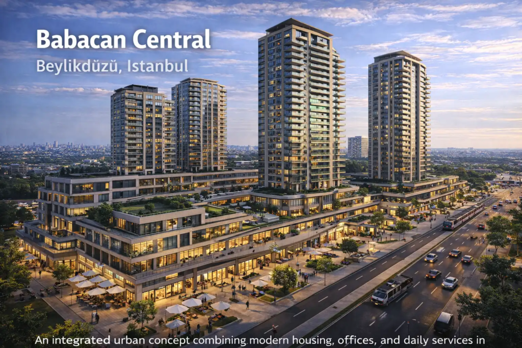 شقق للبيع في اسطنبول بيليك دوزو