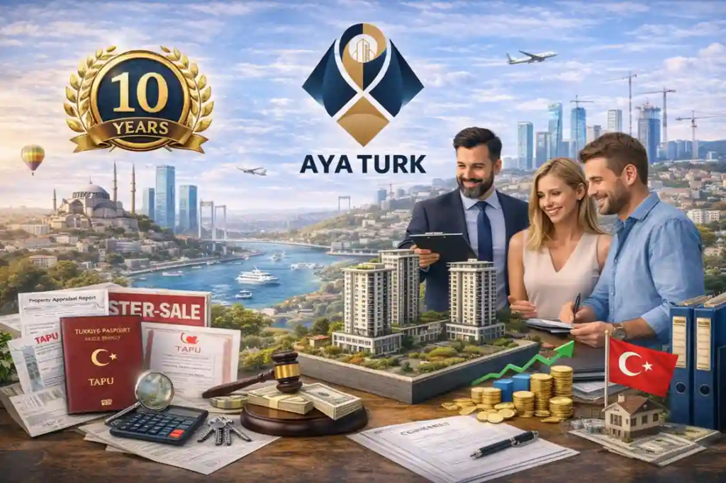 شراء عقار في تركيا مع آية تورك العقارية