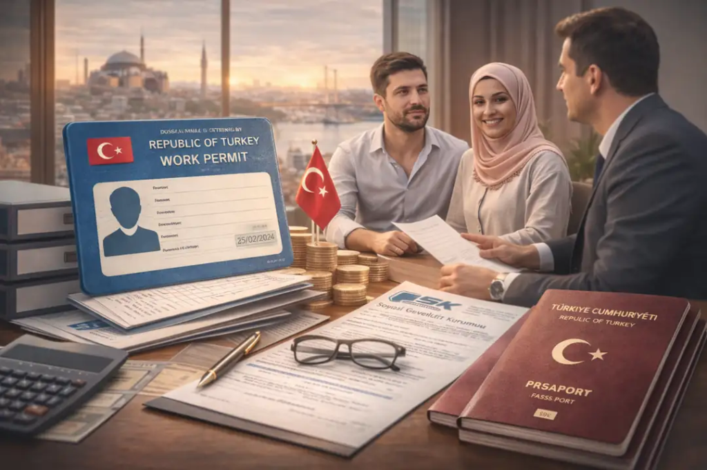 قانون التجنيس عبر إقامة العمل في تركيا