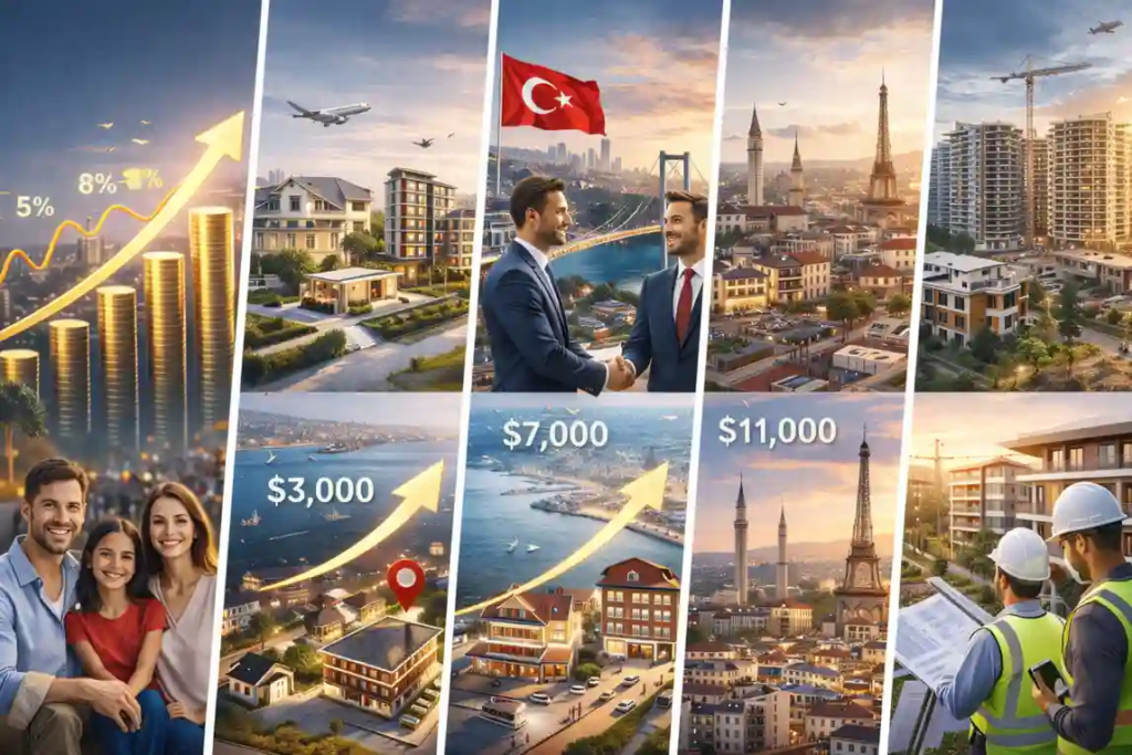 مميزات الاستثمار العقاري في تركيا على المستوى الربحي