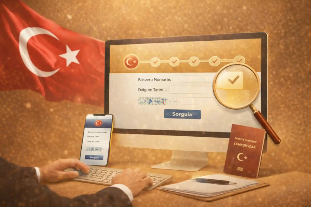 رابط تتبع مراحل الجنسية التركية