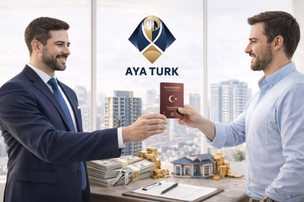 احصل على الجواز التركي مع آية تورك العقارية
