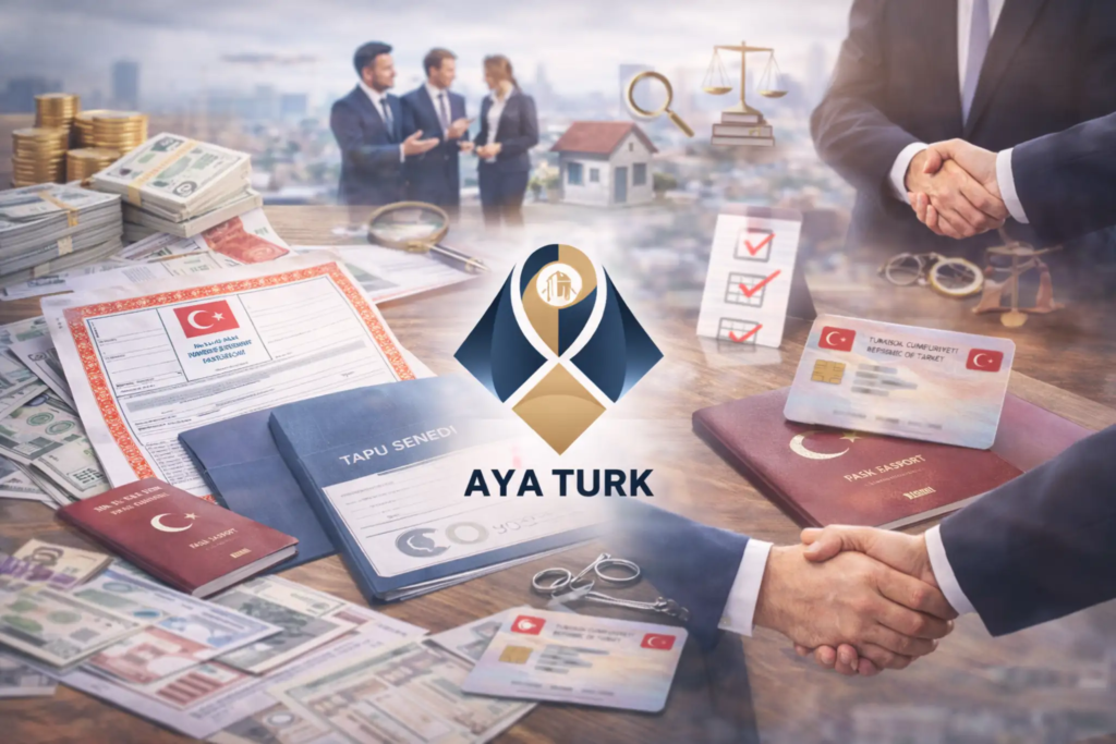 الحصول على الجنسية التركية مع آية تورك العقارية