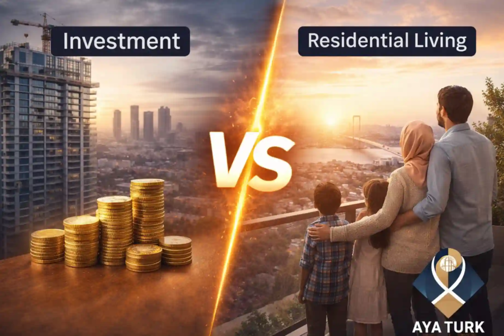 تحديد هدف الشراء (استثمار أم استقرار)