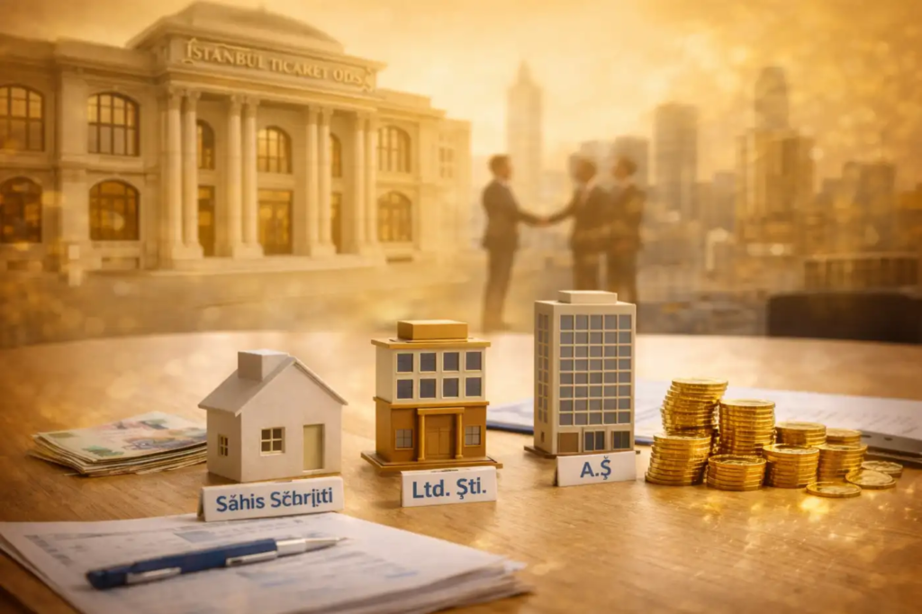 مقارنة بين الشركة الشخصية والليمتد والمساهمة في تركيا