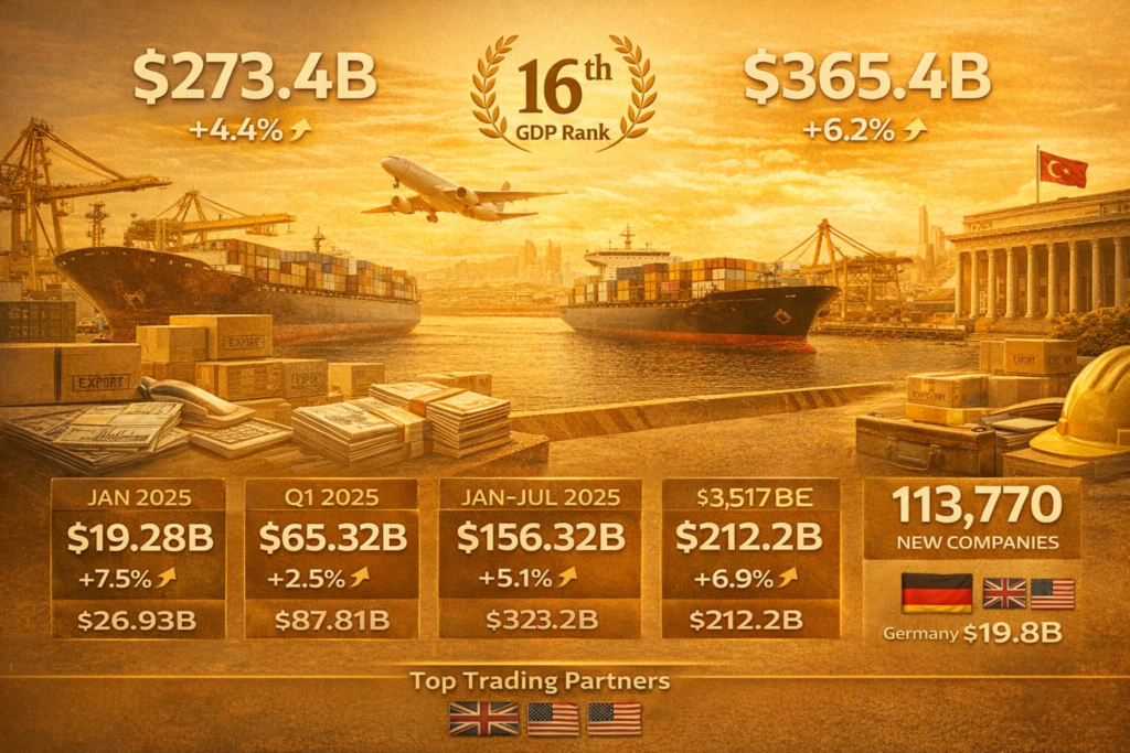 لماذا تختار تركيا لتأسيس شركة استيراد وتصدير؟
