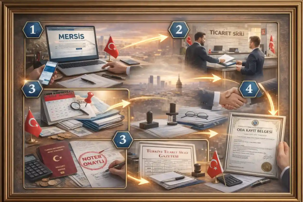 خطوات تأسيس الشركة الشخصية في تركيا