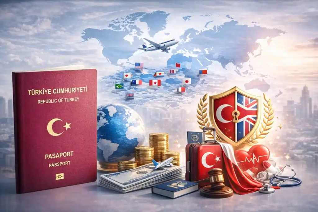 الجواز التركي كم دولة بدون فيزا؟