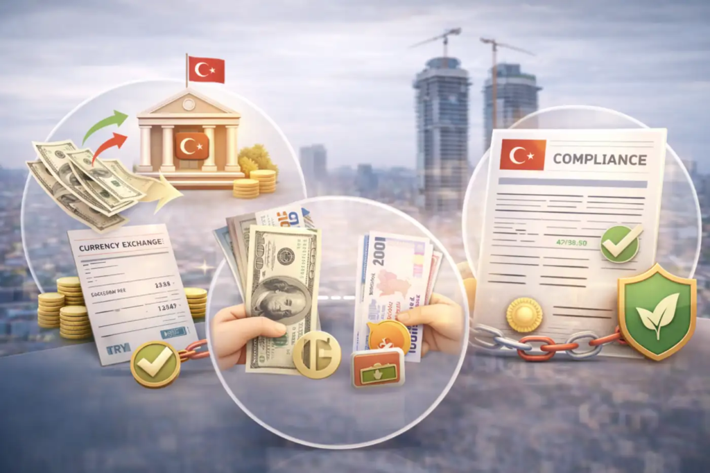 5. تصريف الأموال في البنك المركزي والحصول على شهادة المطابقة