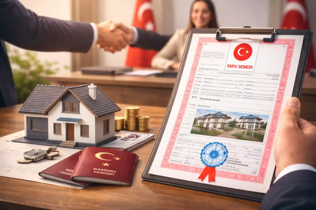 الحصول على سند الملكية الطابو