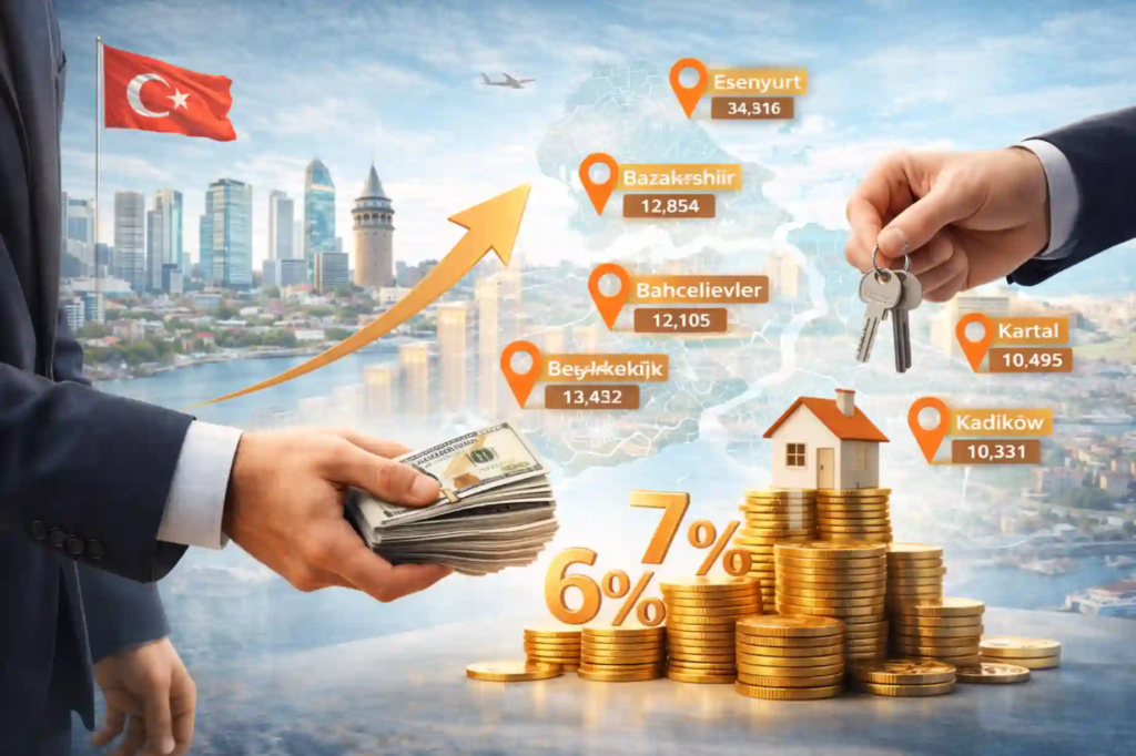 عوائد مستقبل الاستثمار العقاري في تركيا