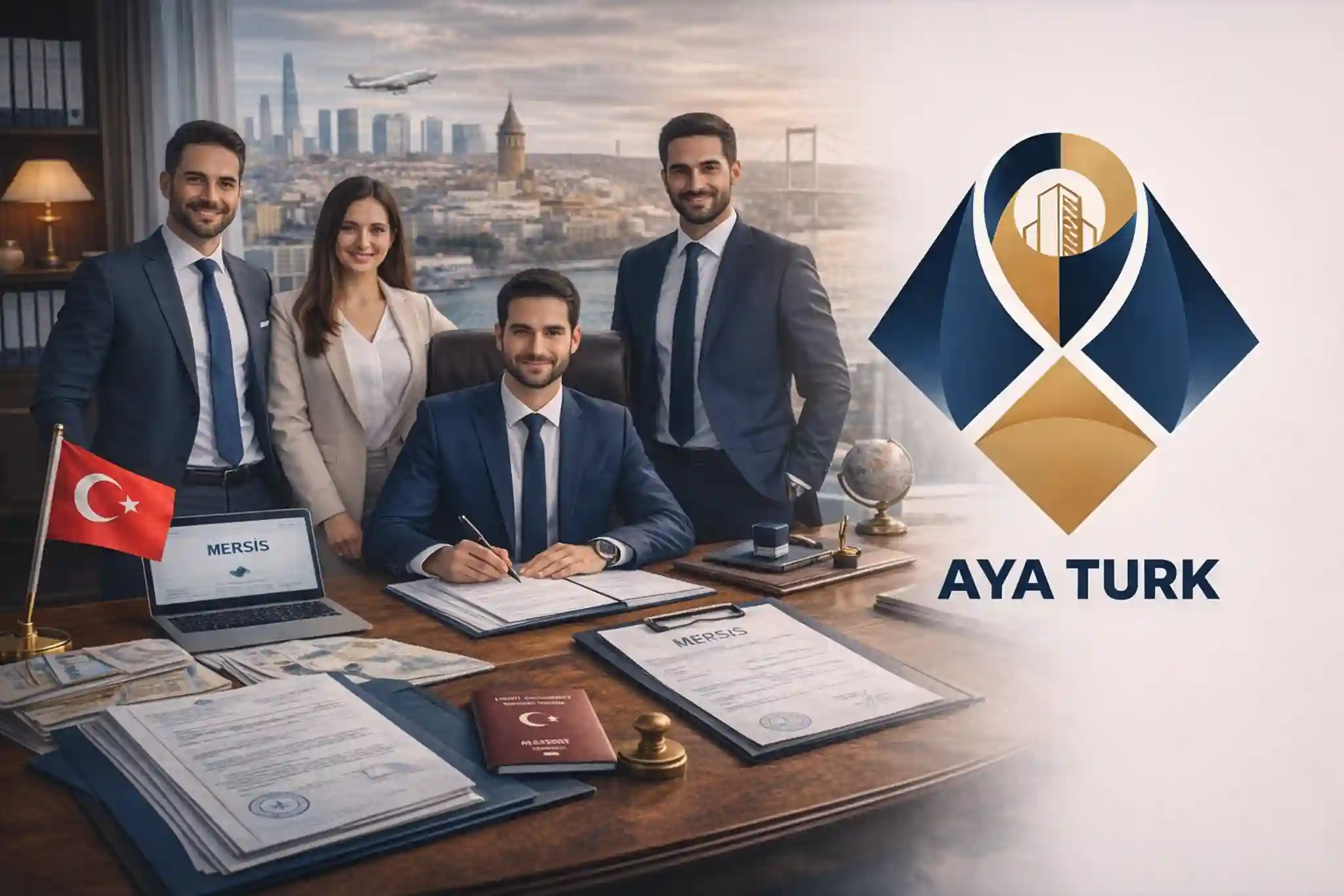 تأسيس شركة في تركيا من الخارج للأجانب: الحل مع آية تورك