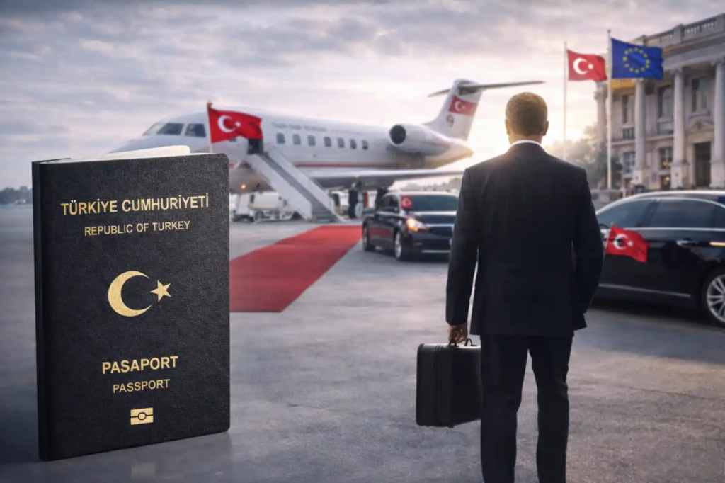جواز السفر التركي الدبلوماسي 