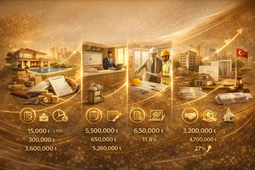 عوائد الاستثمار في المحافظ العقارية في تركيا