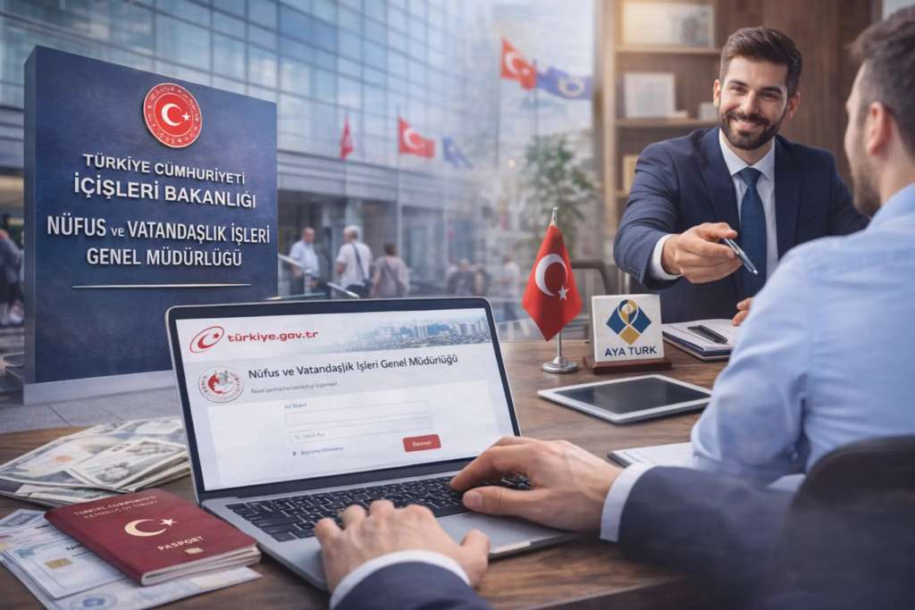 موقع الحصول على الجنسية التركية