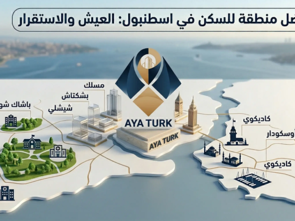 افضل منطقة للسكن في اسطنبول: العيش والاستقرار 2026