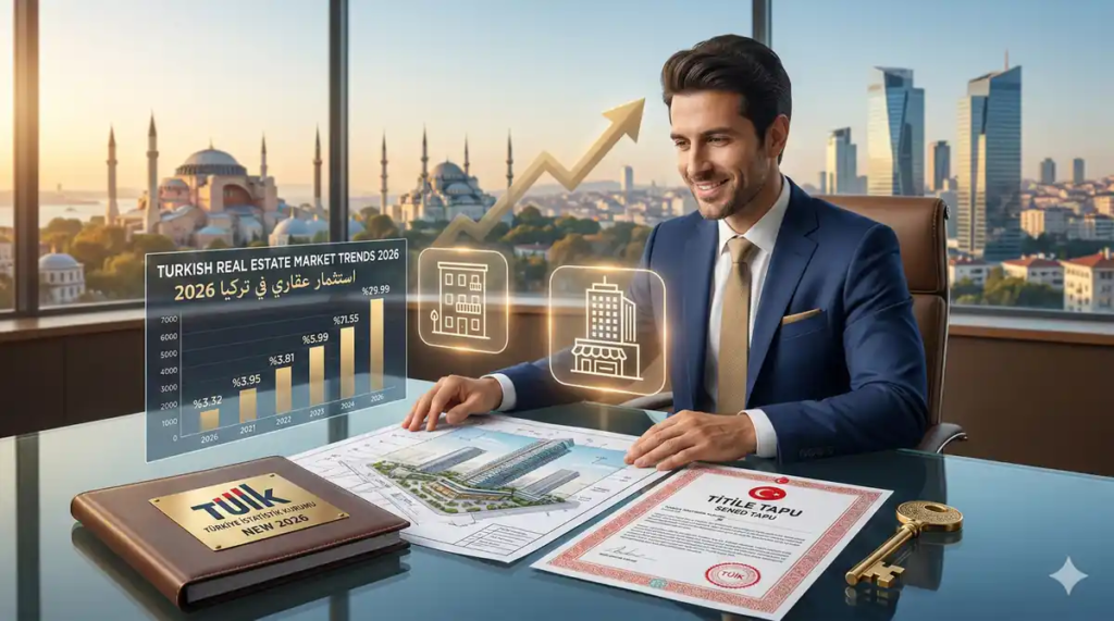كيفية الاستثمار العقاري في تركيا 2026