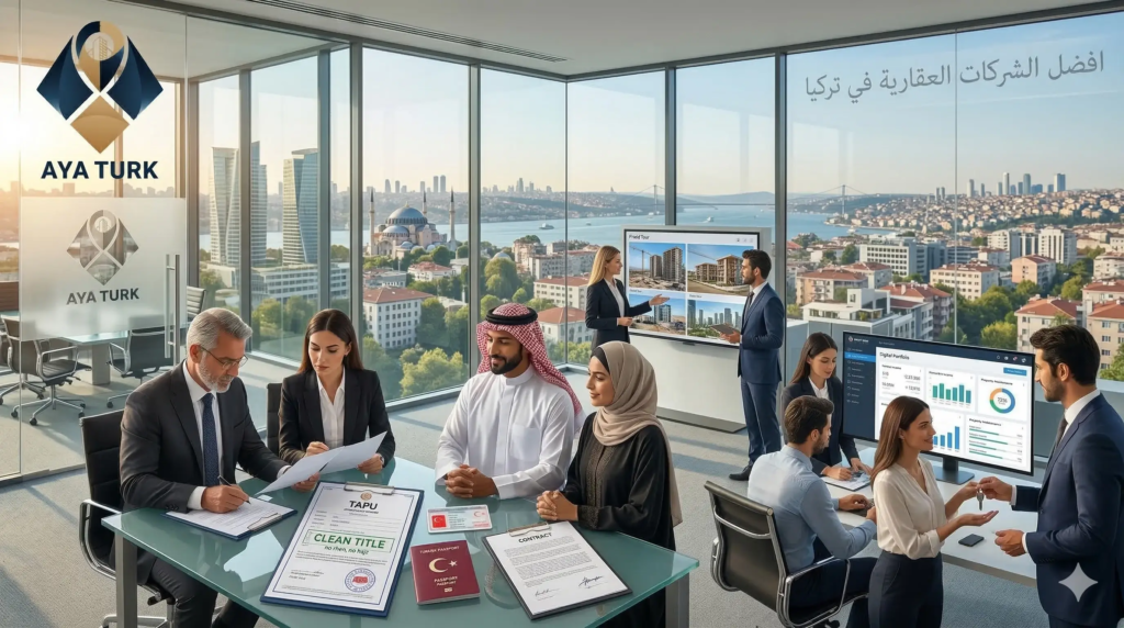 افضل الشركات العقارية في تركيا