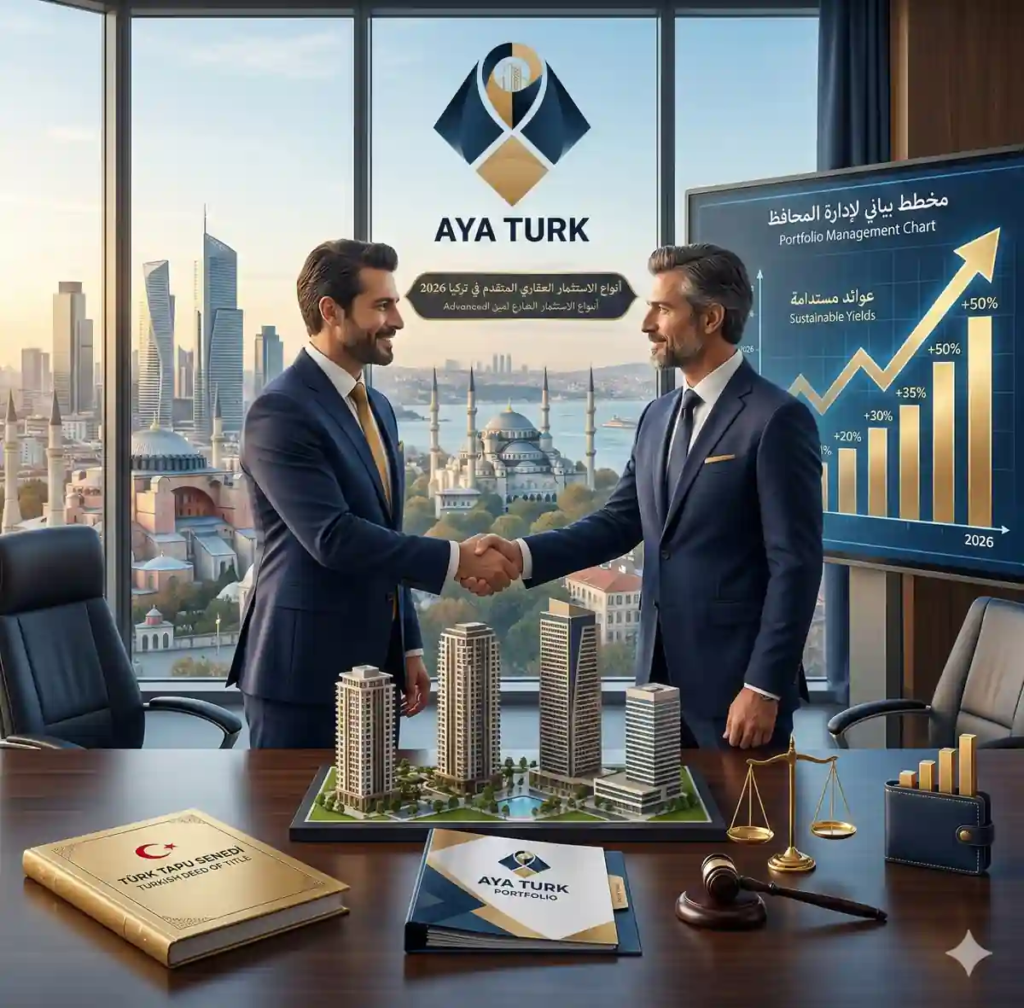 كيفية الاستثمار العقاري في تركيا مع فريق آية تورك