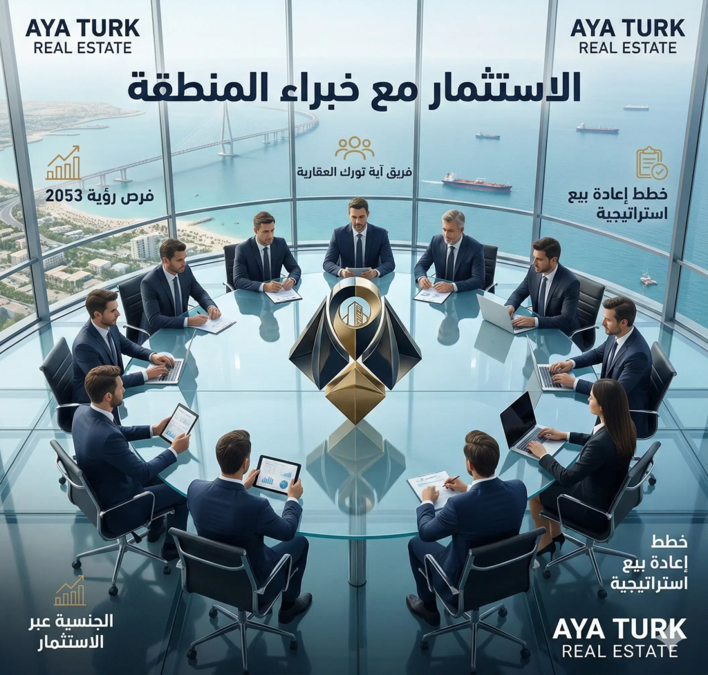 قناة اسطنبول الجديدة مع فريق آية تورك العقارية