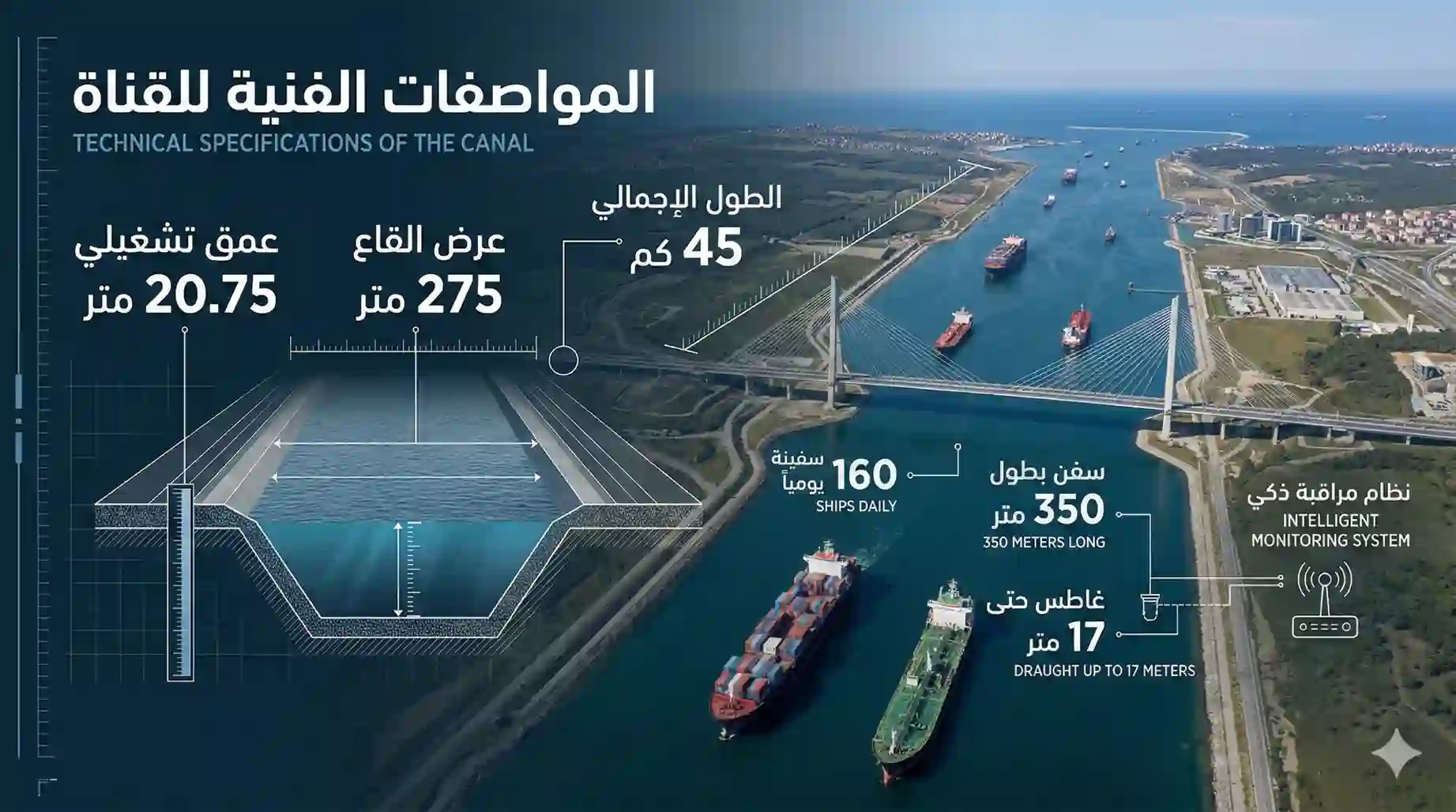 قناة اسطنبول الجديدة: الخريطة، المخطط، جميع التفاصيل 2026